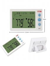 UNI-T A13T Saat & Sıcaklık & Nem Ölçer A12T -10~50° - 2