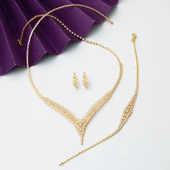 Sarmaşık Altın Düğün Takı Seti thumbnail 3