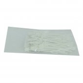 LokmanAVM Plastik Cips Börek Tatlı Şeytan Çatalı Beyaz 100 Adet Paket - 3