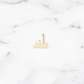 Güvercin 14 Ayar Altın Hızma - 1