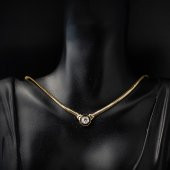 Çağla 14 Ayar Altın Gerdanlık thumbnail 2