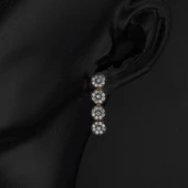 Efruz Klipsli Rose Altın Küpe thumbnail 2