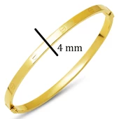 Taşsız 14 Ayar Altın Kelepçe Bilezik thumbnail 5