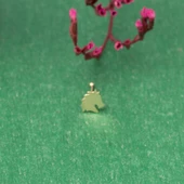 Truva Atı 14 Ayar Altın Hızma - 4