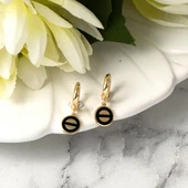 Vidalı 14 Ayar Altın Sarkaç Küpe thumbnail 3