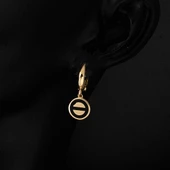 Vidalı 14 Ayar Altın Sarkaç Küpe thumbnail 2