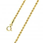 Burgu 14 Ayar Altın Zincir 50 cm. thumbnail 5