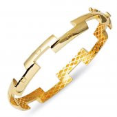 Vidalı 14 Ayar Kelepçe Altın Bilezik thumbnail 1