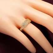 İnsta 14 Ayar Taşlı Altın Yüzük thumbnail 2