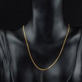 22 Ayar Altın Zincir 50cm thumbnail 2