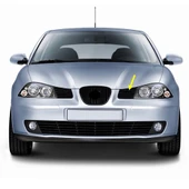 Seat İbiza 2002-2009 Ön Panjur Sol Yan Parçası Izgarası 6L0853677 - 1