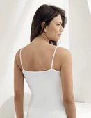 Şahinler Bayan Güpür Dantel İp Askılı Likralı Atlet B1014 thumbnail 3