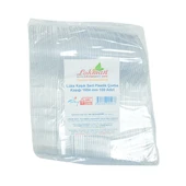 Lüks Kaşık Sert Plastik Çorba Kaşığı 1654 mm Şeffaf 100 Adet 1 Paket thumbnail 4