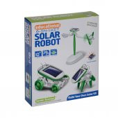 6in1 Solar Robot - Güneş Enerjisiyle Çalışan Robot Yapma Seti /+10 yaş - 1
