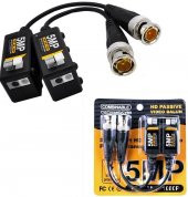 1080 P AHD/HD-CVI/TVI/CVBS Pasif HD Video Balun Verici 4 Pairs (720 P/ 960 P/1080P≤300M 3MP/4MP/5MP - 1