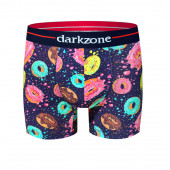 Darkzone Donuts-Kurukafa-El Bombası Desenli Dijital Baskılı 3'lü Erkek Boxer Seti - 2