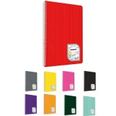 Çınar Colormaxi Spiralli Defter Plastik Kapak Kareli 60 YP A4 60/4 73014 - 1