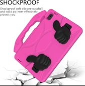 TCL Tab 10 Gen 2 Uyumlu 10.4" Kılıf Çocuklar İçin Standlı Tutacaklı Koruyucu Tablet Kılıf thumbnail 6