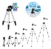 Telefon ve Kamera Tutucu Tripot Ayak 105 cm (Telefon Tutuculu) - 5