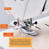Janome 1522Gn Dikiş Makinesi - 8