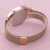 Rose Çelik Dijital Led Hasır Kordon Yeni Model Unisex Kol Saati ST-303874 - 3