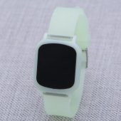 SaaTTino Yeşil Silikon Kordonlu Dokunmatik Led Ekran Unisex Kol Saati ST-303859 - 2