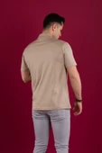 WOOLEN WORLD KLASİK KALIP POLO YAKA CEPLİ MERSERİZE ERKEK T-SHİRT thumbnail 12