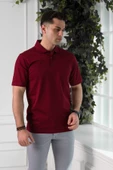 WOOLEN WORLD KLASİK KALIP POLO YAKA CEPLİ MERSERİZE ERKEK T-SHİRT thumbnail 7