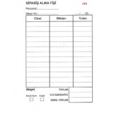 Adisyon 1. Hamur tek nüsha Numaralı 10 lu paket özkan - 2