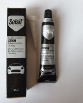 Selsil Siyah Tüp Sıvı Conta 315° Isıya Dayanıklı 50Gr - 1