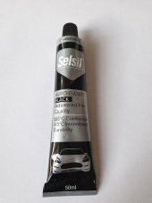 Selsil Siyah Tüp Sıvı Conta 315° Isıya Dayanıklı 50Gr - 2