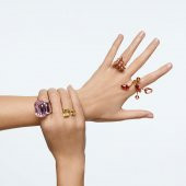 5607360 Swarovski Yüzük Lucent:Ring Rlin/Oth 58 - 3