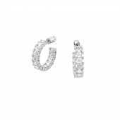 5612673 Swarovski Küpe Mıllenıa:Pe Hoop Clear Whıte/Rhs - 1