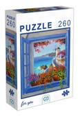 Ca Games Pencere Puzzle 260 Parça 48 x 33 cm - 1