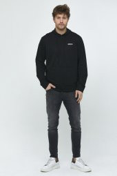 spr22sw61 Kapş.Kanguru Cepli Sweatshırt - 4