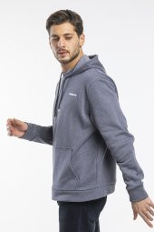 spr22sw61 Kapş.Kanguru Cepli Sweatshırt - 7