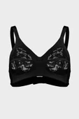 Siyah Desteksiz Toparlayıcı Dantel Sütyen thumbnail 3