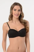 Siyah Desteksiz Straplez Sütyen thumbnail 2