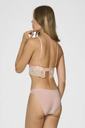 Somon Dantelli Kadife Bralet Takım - 3
