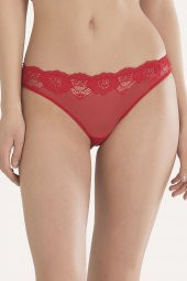 Kırmızı Dantel Bralet Takım - 4