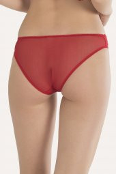 Kırmızı Dantel Bralet Takım - 6