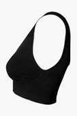Siyah Seamless Yarım Büstiyer thumbnail 4