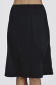 Siyah Uzun Diz Altı Jüpon - 3
