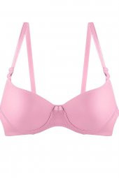 Pembe Sayda Desteksiz Sütyen - 3