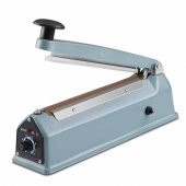 20 CM DEMİR GÖVDE POŞET AĞZI YAPIŞTIRMA KAPAMA MAKİNESİ-YEDEK RESİSTANS HEDİYELİ-2 YIL GARANTİLİ - 1
