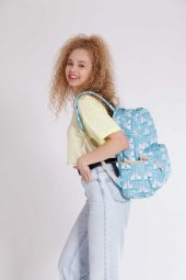 Kaukko Nature Sırt Çantası Lama Turkuaz K1326 - 5