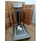 300 Kg Şarjlı Dijital Arka Korumalı Kantar Terazi Hesap Makinalı - 1