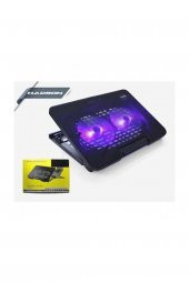 HADRON Hd2007 Ledli 2 Fanlı Notebook Soğutucu - 2