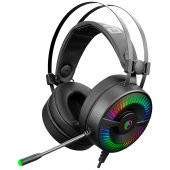 Gametech Vol-i 7.1 Surround Rainbow Aydınlatmalı Oyuncu Kulaklığı - 1