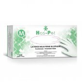 Pudrasız Lateks Muayene Eldiveni 100 lü (Medium) - 1